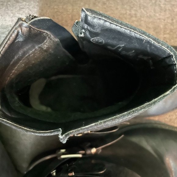 Multi-textured black booties - Picture 11 of 16